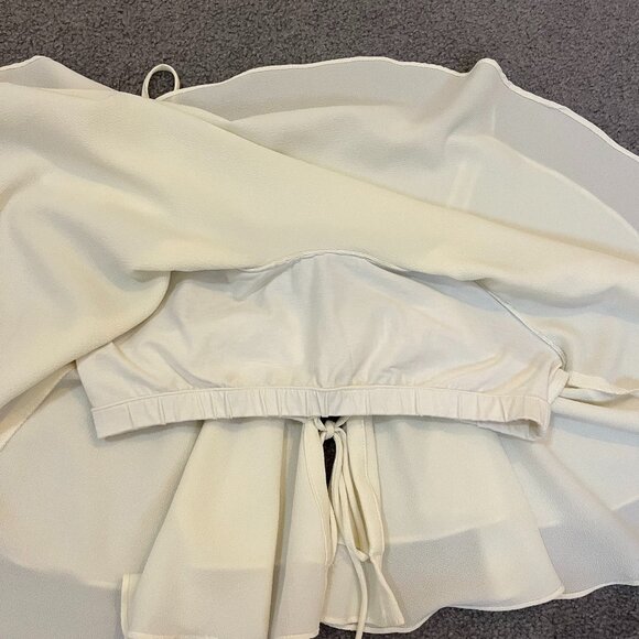 Free People | Tropical Wave Layered Crop Top in Cream, size XS - Picture 8 of 11